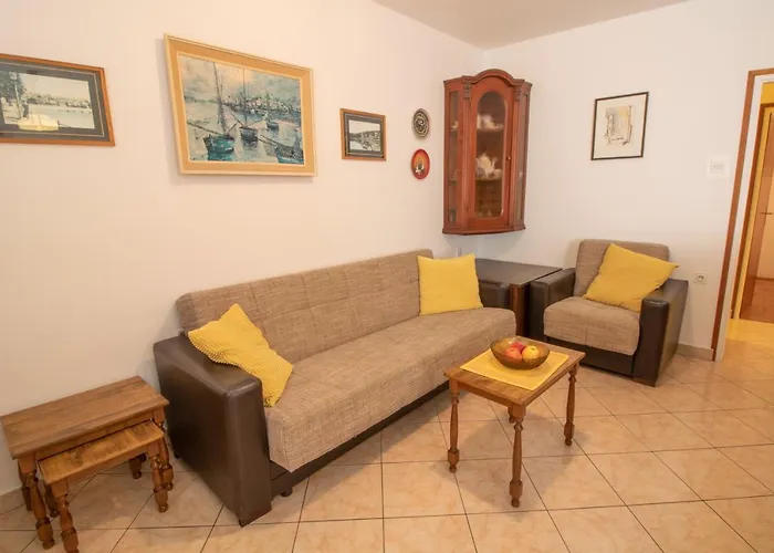 Mario With Terrace And Sea View Apartment Baska (Krk)